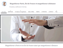 Tablet Screenshot of magnetiseur91.fr