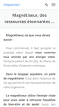 Mobile Screenshot of magnetiseur91.com